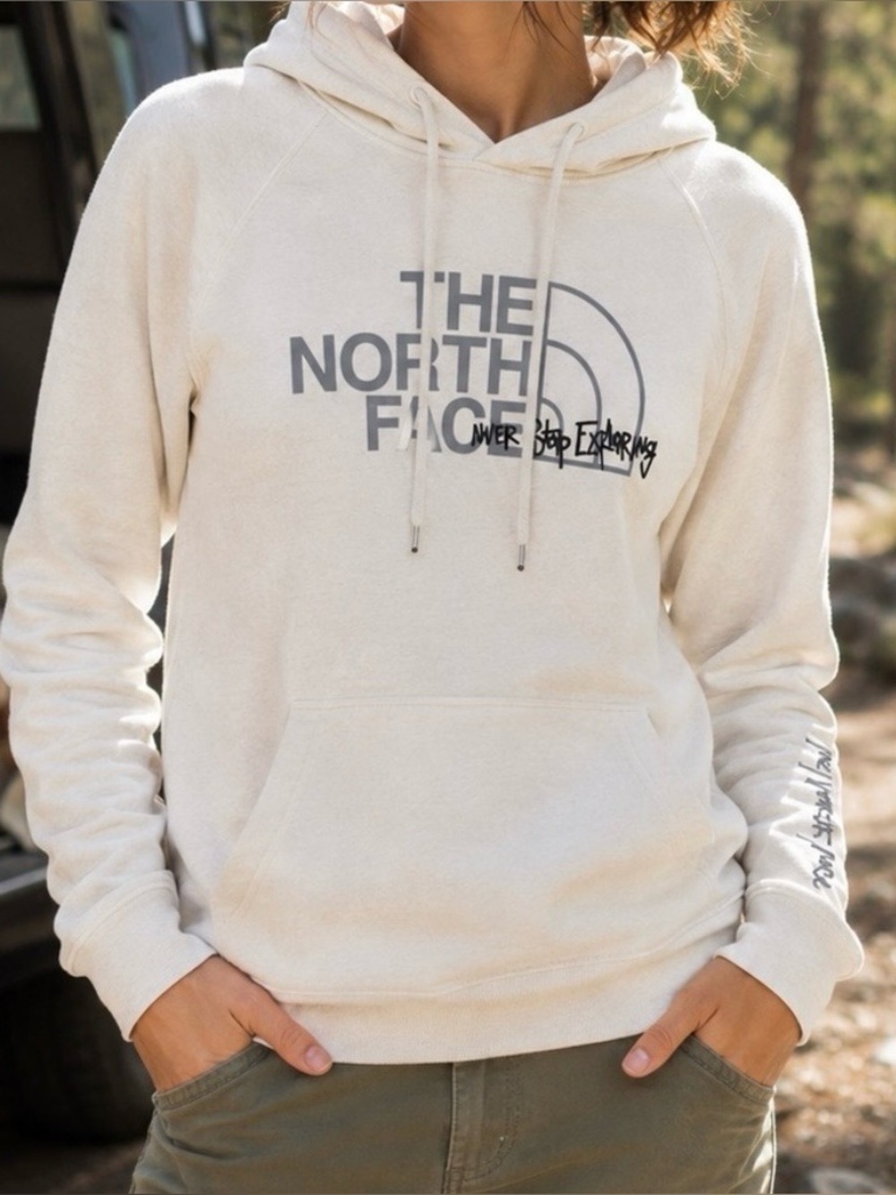 The North Face Women’s Off-White Hoodie Size M
